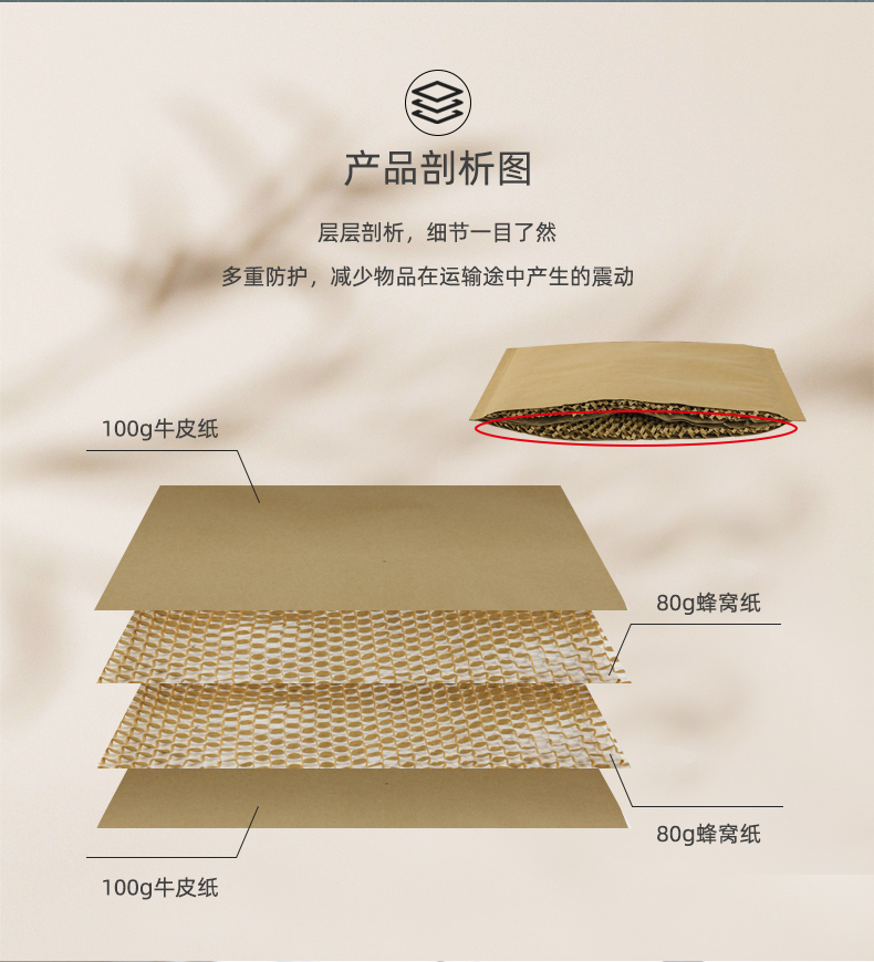 JifBag Cell 蜂窩信封袋