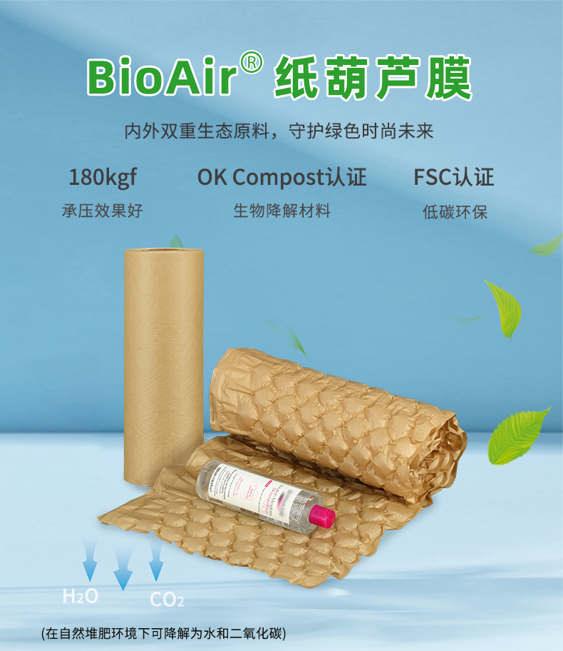 BioAir 紙葫蘆膜(紙Wrapper)簡介