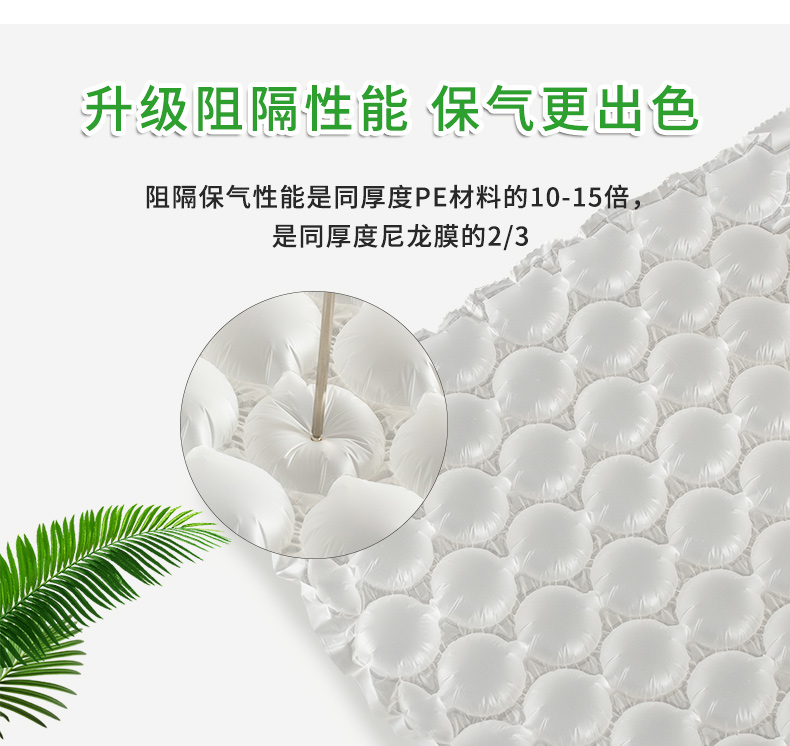 BioAir 全生物降解高阻隔葫蘆膜(Wrapper)高阻隔性能