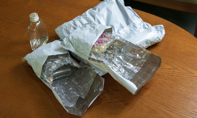 葫蘆膜郵包袋的緩沖保護(hù)性
