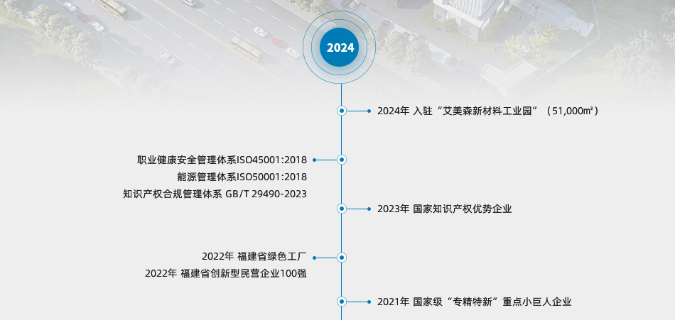 ameson艾美森品牌歷程之入駐艾美森新材料工業(yè)園